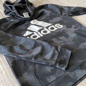 Like new boys Adidas hoodie!  Size 14/16 L/G
